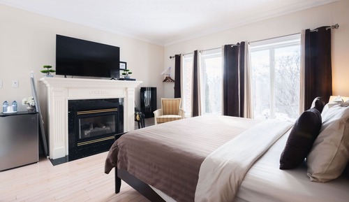 Standard Double Room, Ensuite (Fireplace, Main floor)