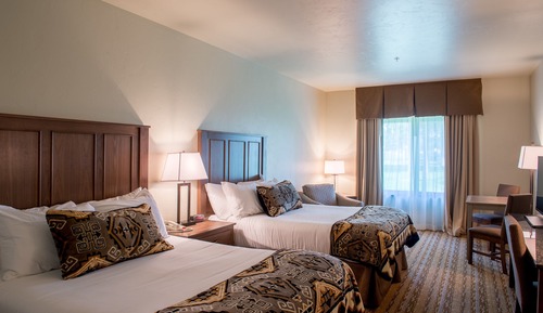 Deluxe Room, 2 Queen Beds with 1 Sofa bed