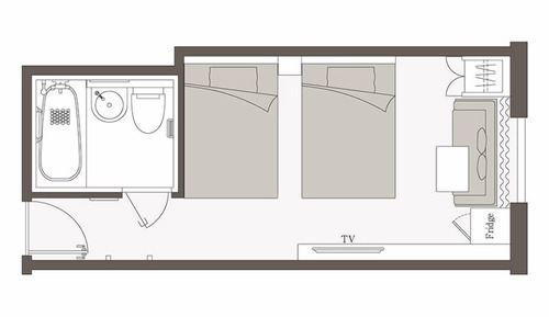 Standard , 2 beds , Smoking