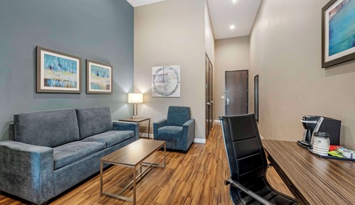 Suite, 2 Queen Beds, Accessible, Bathtub (with Sofabed)