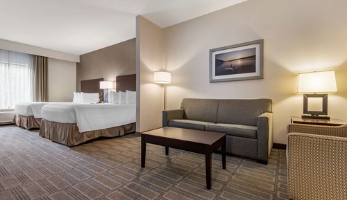 Suite, 2 Queen Beds, Accessible, Bathtub (with Sofabed)