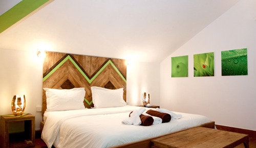 Family Triple Room, Terrace, Garden View