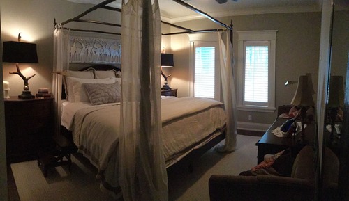 Romantic Room, 1 King Bed, Private Bathroom, Garden View (Deer Trail)