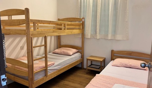Standard Triple  (Single + Bunk bed) Hillside Room, Shared Bathroom