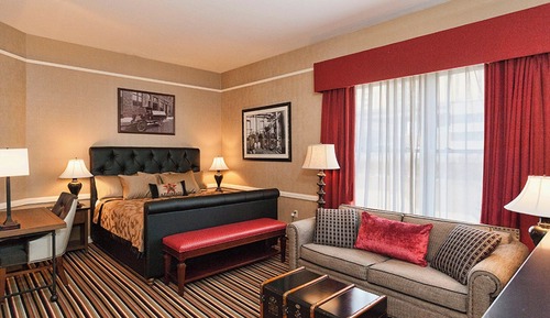Luxury Room, 1 King Bed with Sofa bed, City View
