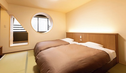 Standard Japanese Bed Twin Room with Bath, Non Smoking