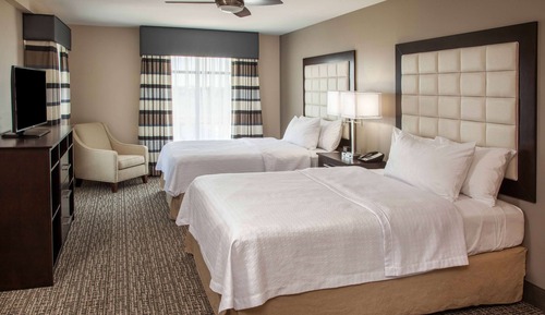 Suite, 2 Queen Beds, Accessible (Hearing)