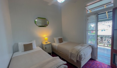 Superior Twin Room, Shared Bathroom