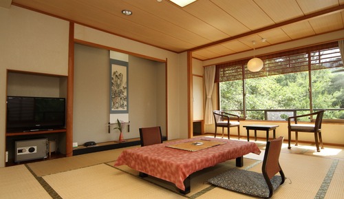 Japanese Style Room with Mountain View, Non Smoking, Economy Kaiseki Course Meal