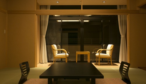 Japanese Style Room, 10 Tatami-mats with Spacious veranda and Private Toilet, Non Smoking