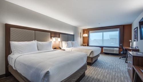 Standard Room, 2 Queen Beds, Roll-in Shower, Non Smoking (Communications, Roll-In Shower)