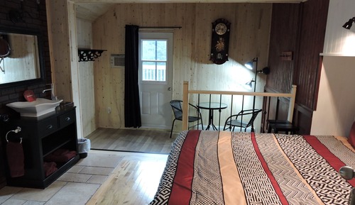 Basic Room, 1 Double Bed, Fireplace, Lake View