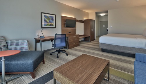 Suite, 1 King Bed, Accessible (Roll-In Shower)