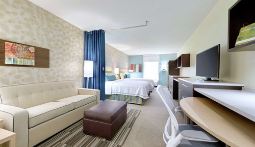 Studio, 2 Queen Beds, Accessible, Non Smoking (hearing acc)