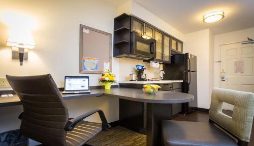 Queen Studio with Two Queen Beds - Hearing Accessible, Full Kitchen, Sofa Bed