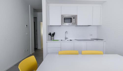 Two-Bedroom Apartment with Terrace and Lake View