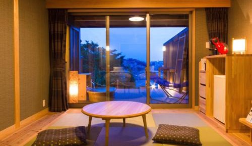 Detached Guestroom with Open-Air Bath and Ocean View “Kita”