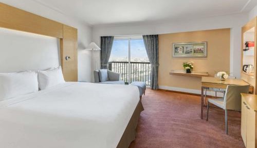 Premium King Room on High Floor with Partial Nile View