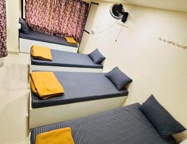 Bed in Male Dormitory Room