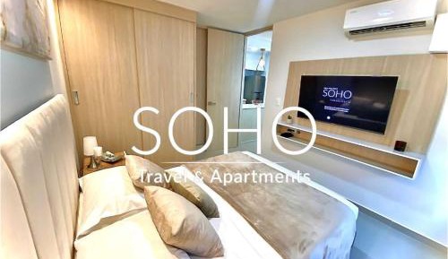 Deluxe Two-Bedroom Apartment with Garden View