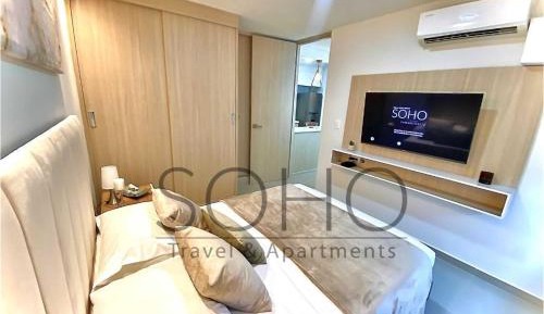 Two-Bedroom Deluxe Apartment with Garden View