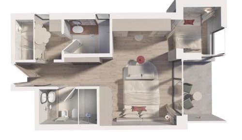 Suite with Mountain View