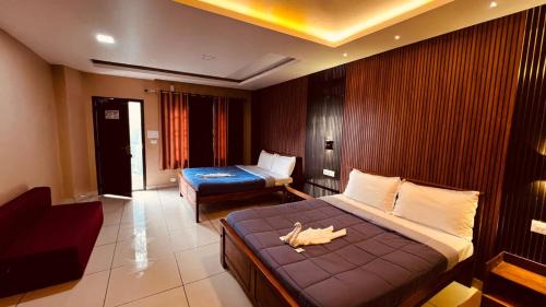 Family Room with Shared Bathroom