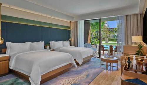 Queen Room with Two Queen Beds and Pool Access