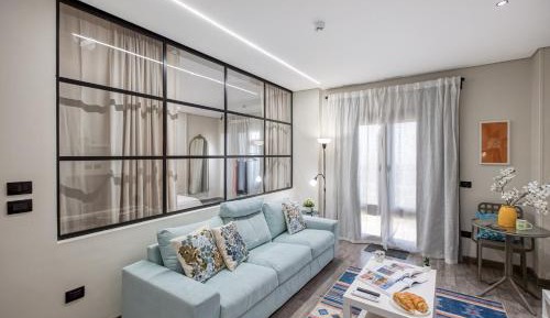 Deluxe One-Bedroom Apartment with City View