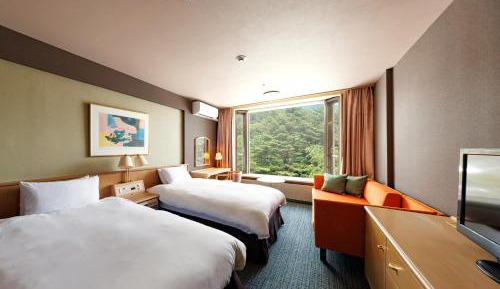 Twin Room - Mt. Motoshirane Side (3rd Floor)  - Non-Smoking