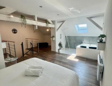 Three-Bedroom Loft Apartment