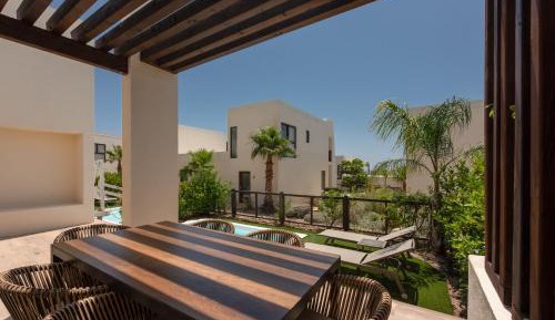 Two-Bedroom Adapted Pool Villa with Balcony and Resort View