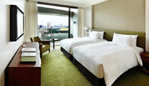 Deluxe Twin Room with mountain view ( 5F-7F) 