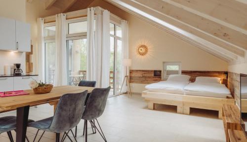 One-Bedroom Apartment with Garden View