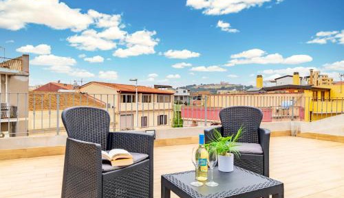 One-Bedroom Loft Apartment with Balcony