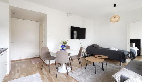 Deluxe One-Bedroom Apartment with City View