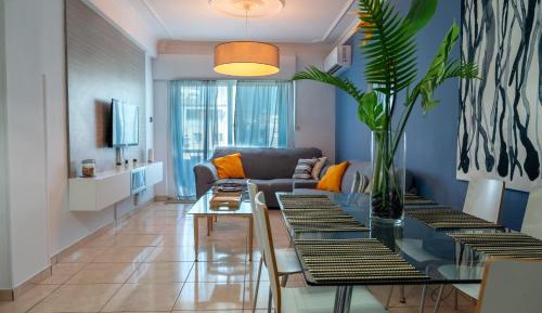 Three-Bedroom Apartment with Balcony