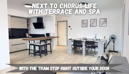 Two-Bedroom Apartment with Terrace