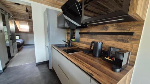 One-Bedroom Apartment with Balcony and Mountain View  