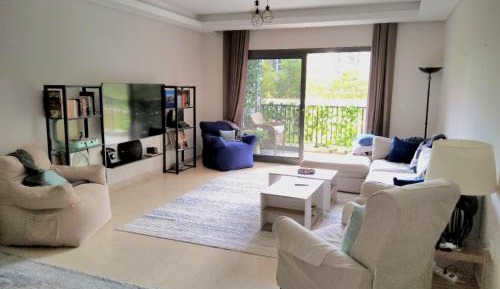 Three-Bedroom Apartment with Park View