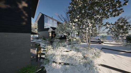 Villa with Garden View