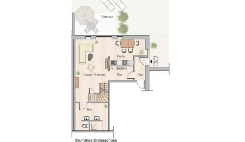 Two-Bedroom Apartment with Terrace