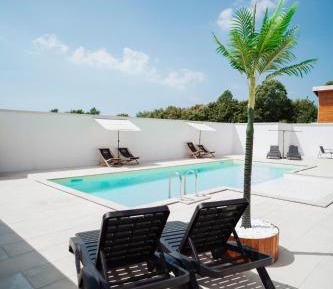 Studio with Pool View