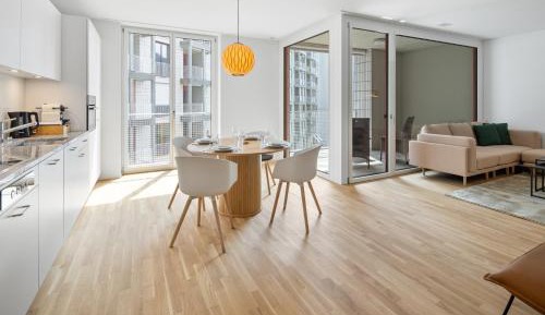 One-Bedroom Apartment with Balcony and City View