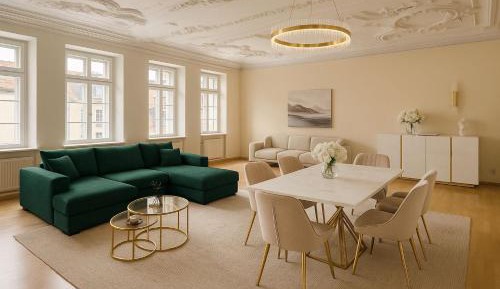 Three-Bedroom Apartment with View