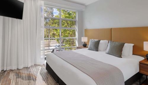 Two-Bedroom Apartment with One King and Two Single Beds