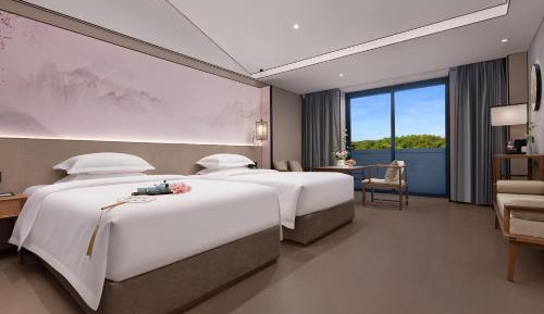 Standard Twin Room with Mountain View