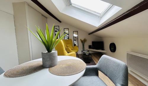 Deluxe One-Bedroom Apartment with City View