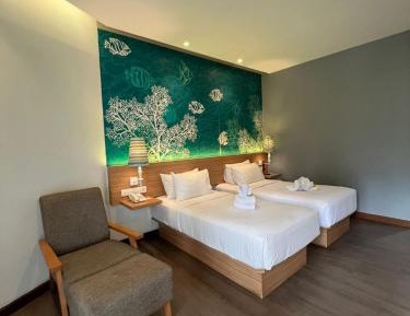 Deluxe Twin Room with Garden Terrace