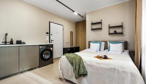 Studio Apartment with Balcony